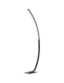 Lámpara de pie Apolo – AJP – Lámpara minimalista LED, diseño curvado, 2 colores