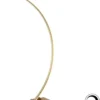 Lámpara de pie Arcus – Schuller – Diseño minimalista curvado, acabado oro
