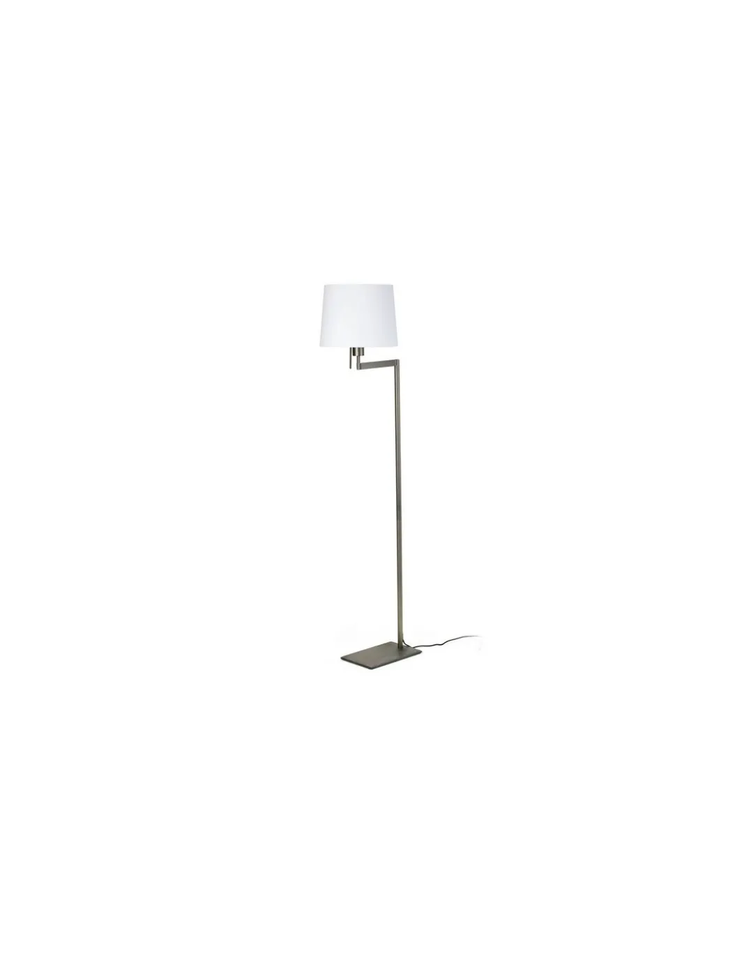 Lámpara de Pie Artis - Faro - Estructura bronce y pantalla blanca