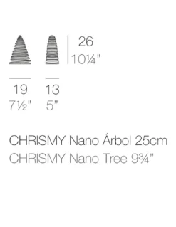 Lámpara de pie Chrismy - Vondom - Árbol de navidad LED con batería