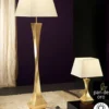 Lámpara de pie Deco – Schuller – Diseño elegante con pantalla textil símil seda