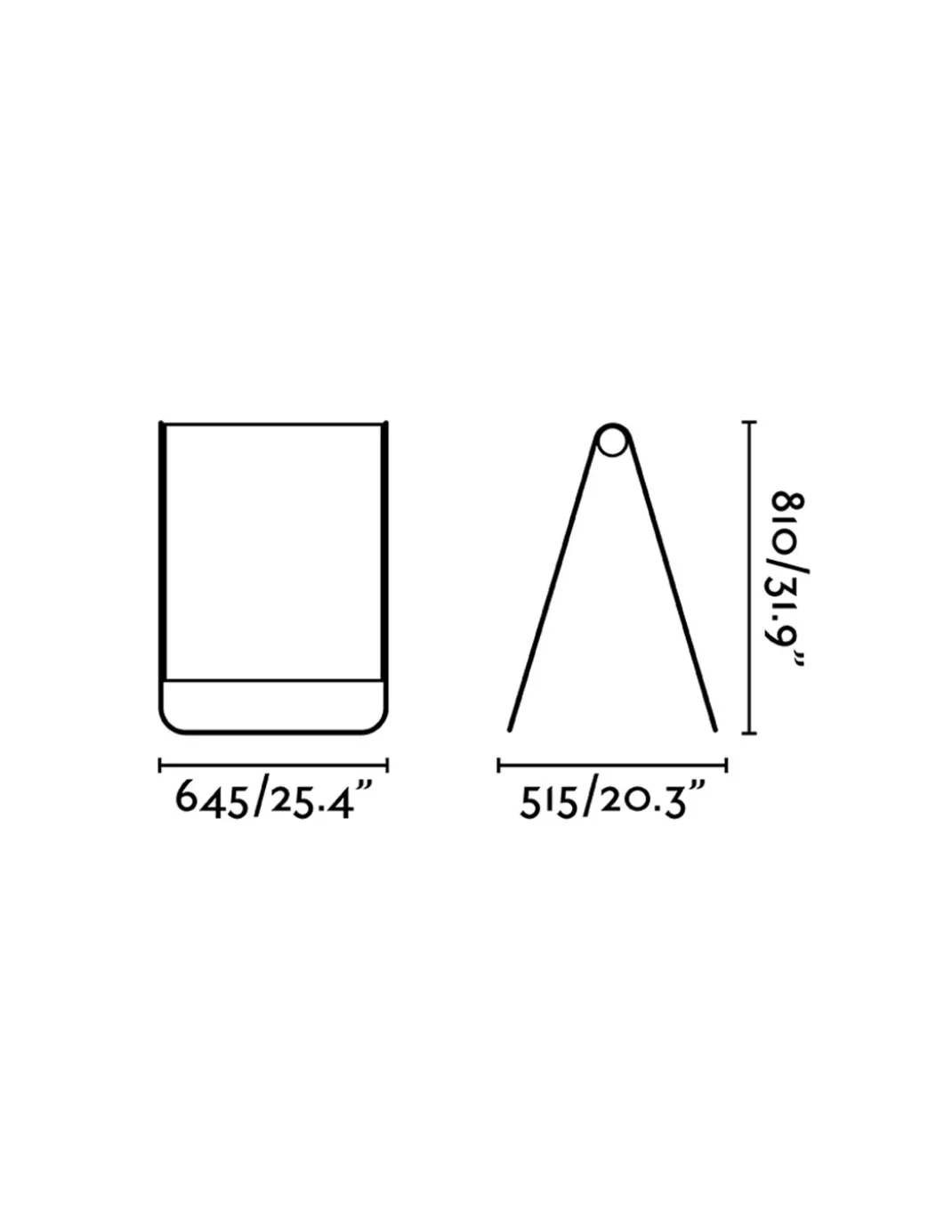 Lámpara de pie de exterior Cadaques – Faro – Pantalla textil, LED 2700K, 81 cm