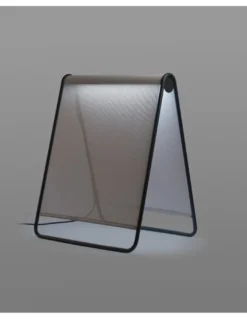 Lámpara de pie de exterior Cadaques – Faro – Pantalla textil, LED 2700K, 81 cm