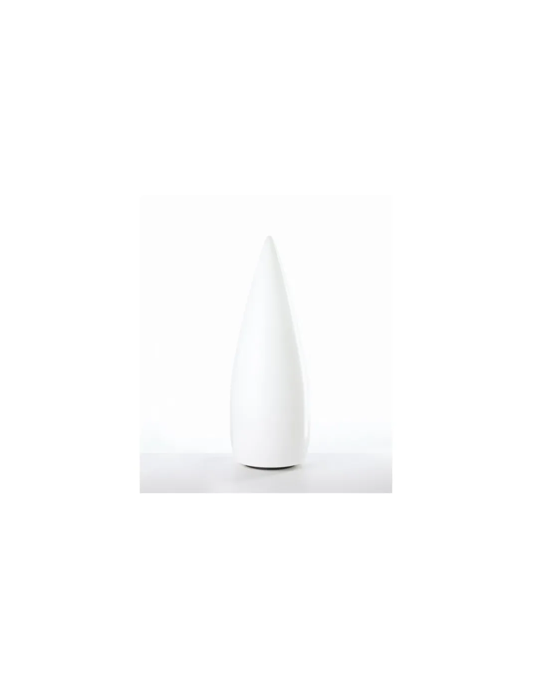 Lámpara de pie de exterior Kanpazar - B.lux - Lámpara portátil blanca, diseño antivandálico, cable: 3.5 m