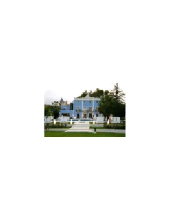 Lámpara de pie de exterior Kanpazar - B.lux - Lámpara decorativa blanca, altura: 80cm/150 cm