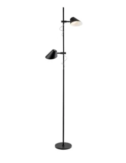 Lámpara de pie Esino - Schuller - 2 luces regulables en altura y orientables