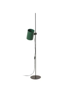 Lámpara de pie Guadalupe – Faro – Pantalla orientable en beige o verde