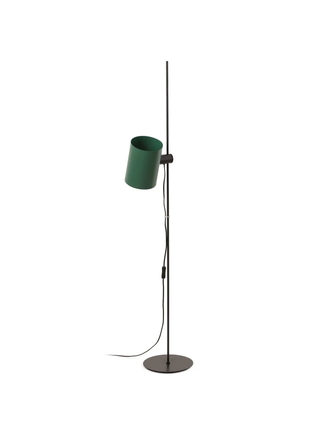 Lámpara de pie Guadalupe – Faro – Pantalla orientable en beige o verde