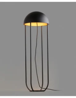 Lámpara de pie Jellyfish - Faro - Lámpara moderna negra, LED
