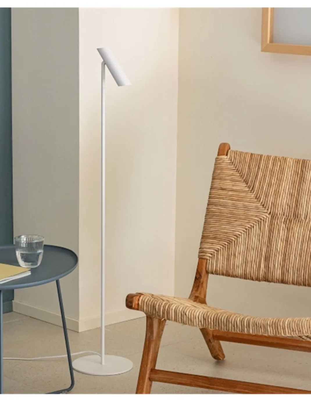 Lámpara de pie Leo - Faro - Lámpara con foco orientable