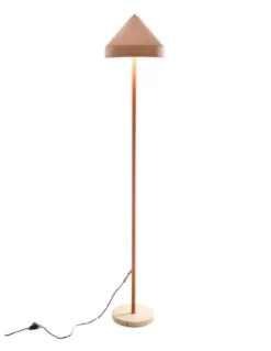 Lámpara de pie Lester – Fokobu – Lámpara minimalista con tulipa cónica