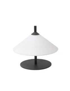 Lámpara de pie/mesa para exterior Saigon - Faro - Pantalla PEMD blanca, 3 tamaños