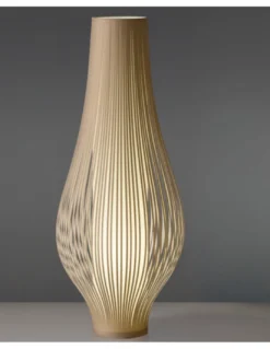 Lámpara de pie Mirta - ACB - Lámpara decorativa de tiras de tela