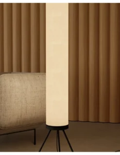 Lámpara de pie Nooi – Aromas – Pie de salón, 137 cm, Pantalla textil