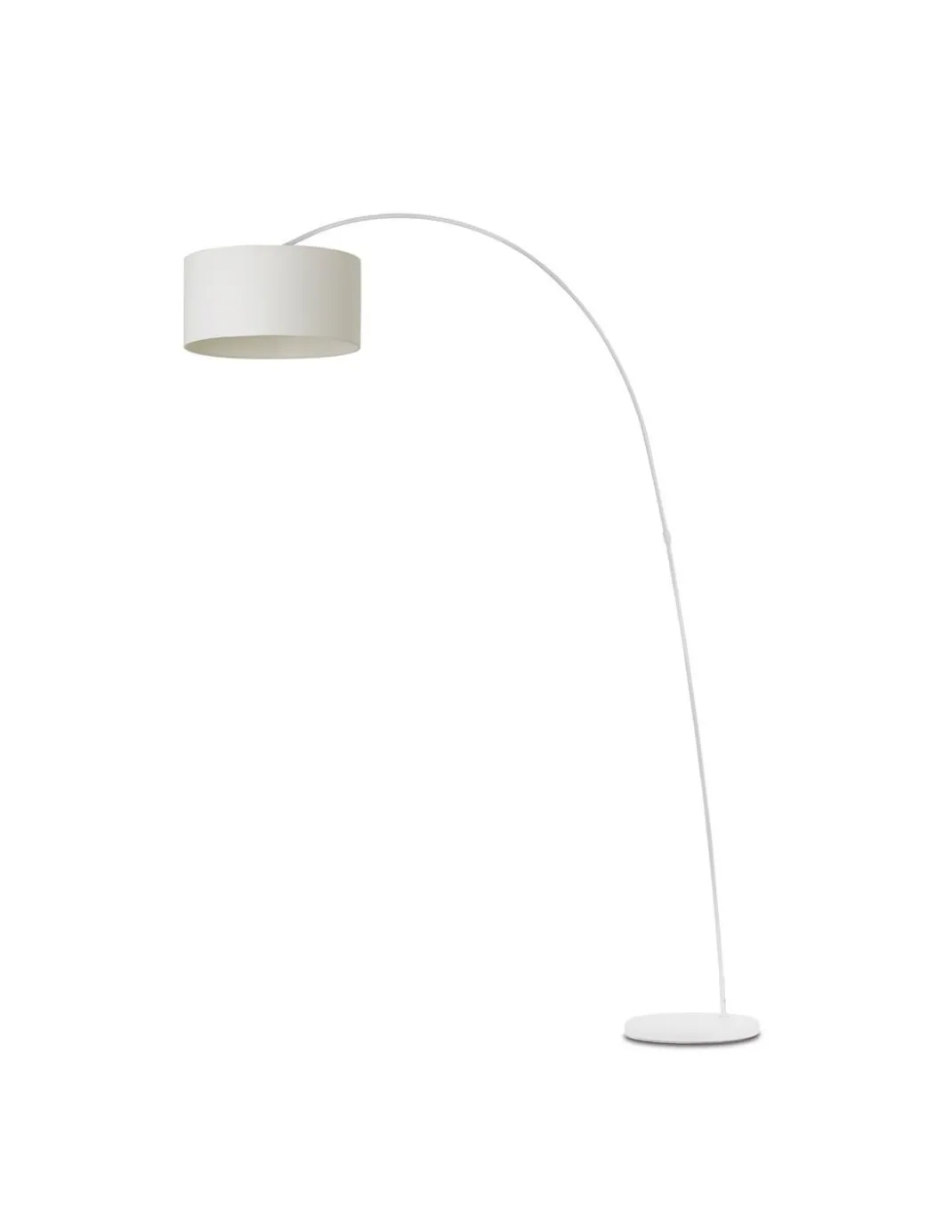 Lámpara de pie para salón con forma de arco en 2 colores - Papua - Faro