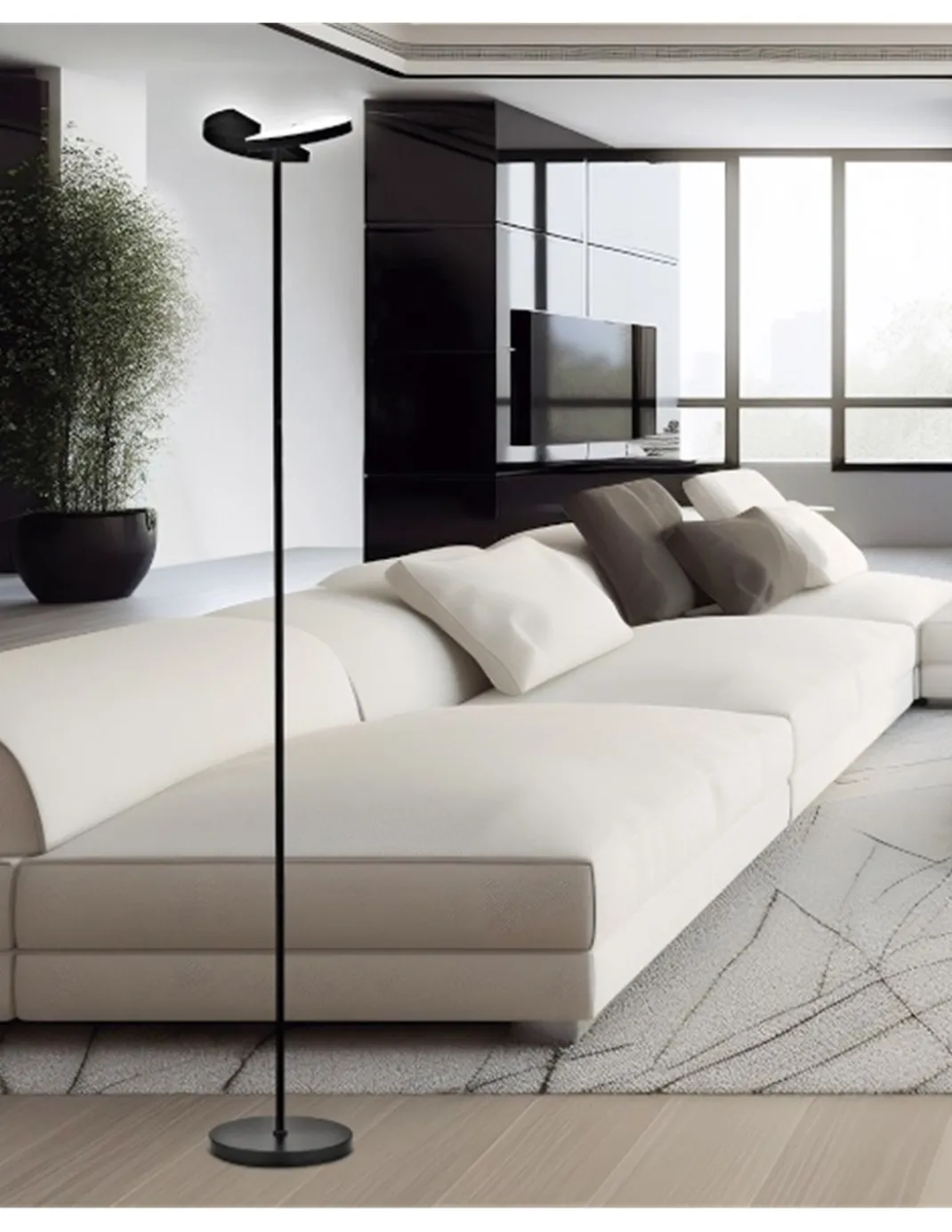 Lámpara de pie Petro – AJP – Diseño moderno, luz orientable