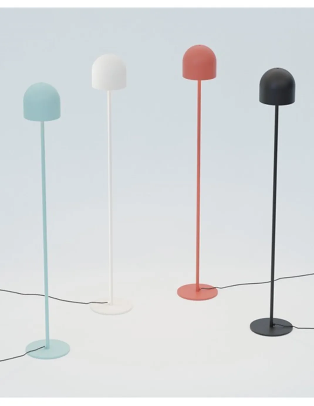 Lámpara de pie Rio - Robin - Decorativa, diseño minimalista, altura: 120 cm