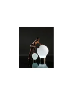 Lámpara de pie The Second Light con batería - Vondom - Lámpara de suelo original para jardín en forma de bombilla gigante