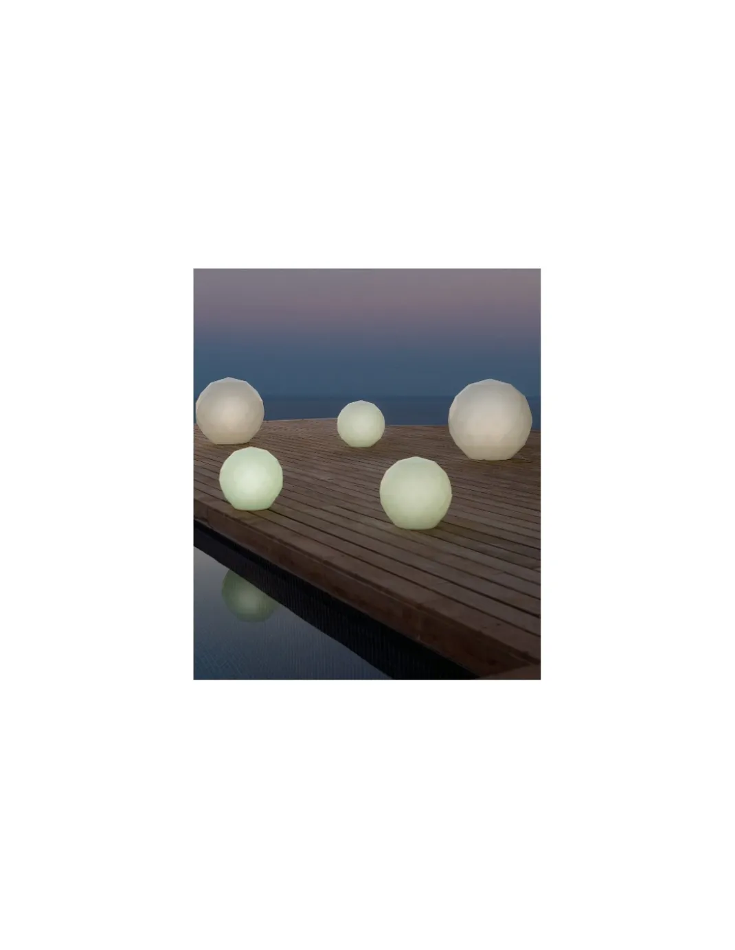 Lámpara de pie Vases esfera con batería - Vondom