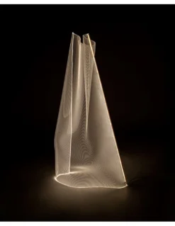 Lámpara de pie Velos – Schuller – Diseño minimalista LED, lámina de metacrilato microimpreso