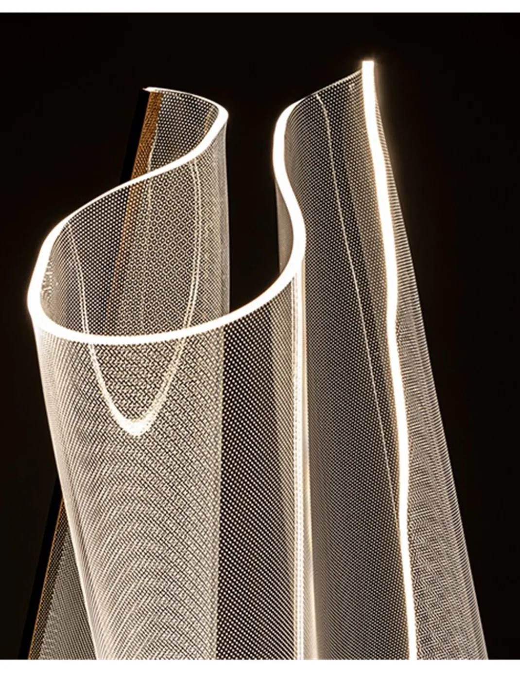 Lámpara de pie Velos – Schuller – Diseño minimalista LED, lámina de metacrilato microimpreso
