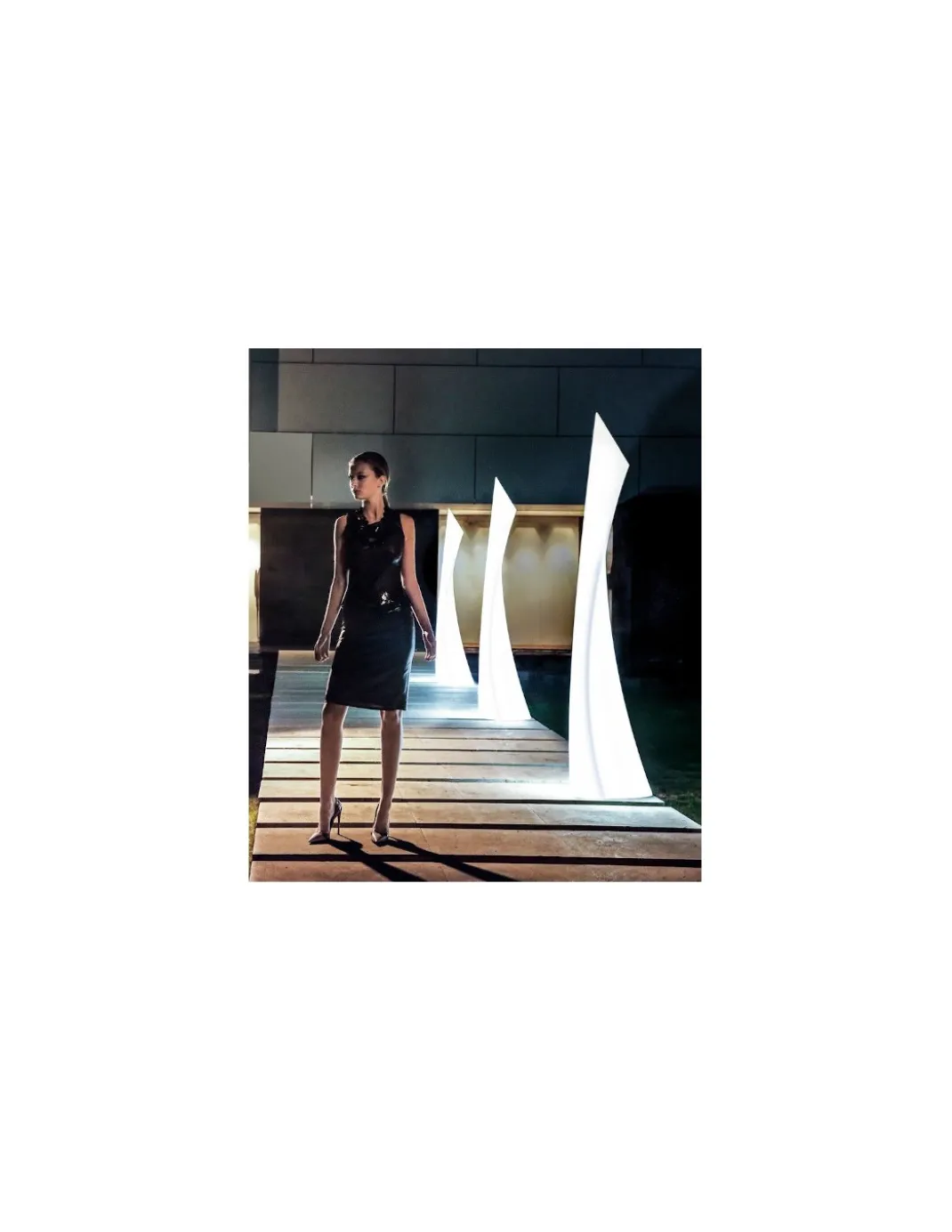 Lámpara de pie Wing con cable - Vondom