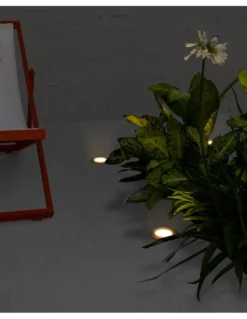 Lámpara de suelo empotrable disponible en dos temperaturas de color Led-18 - Faro