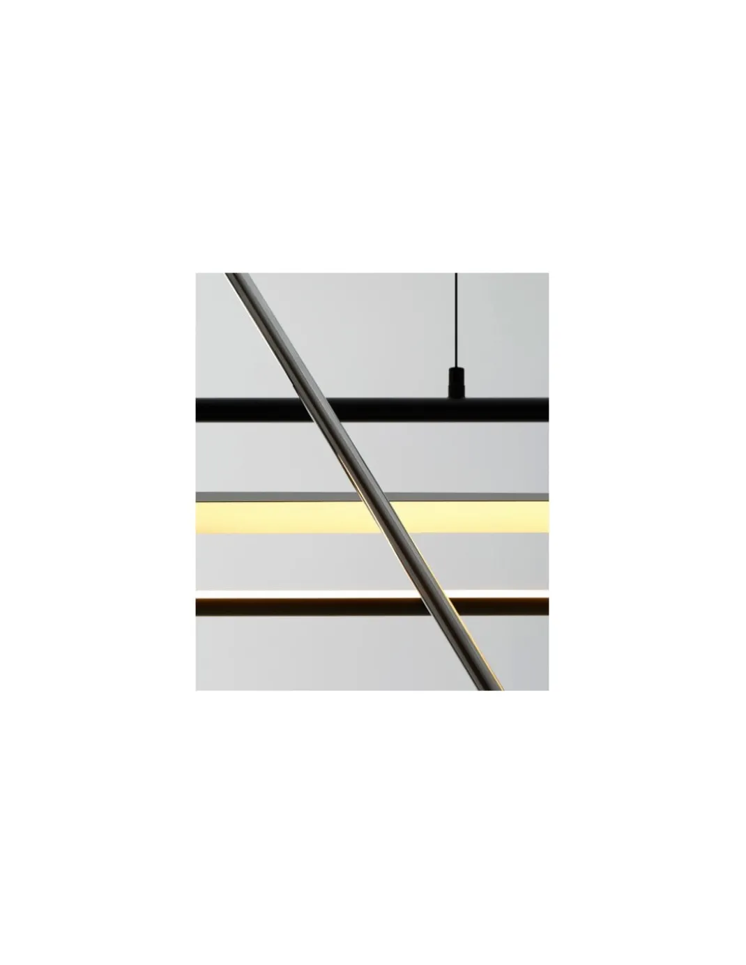 Lámpara de suspensión Bow - Nexia - Colgante diseño horizontal