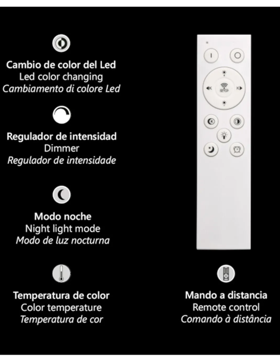 Lámpara de techo Castedu – AJP – Lámpara minimalista LED regulable
