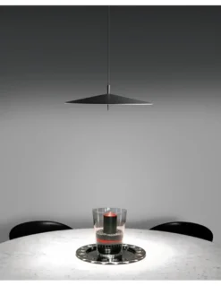 Lámpara de techo colgante Pla - Milán - LED, altura regulable, minimalista