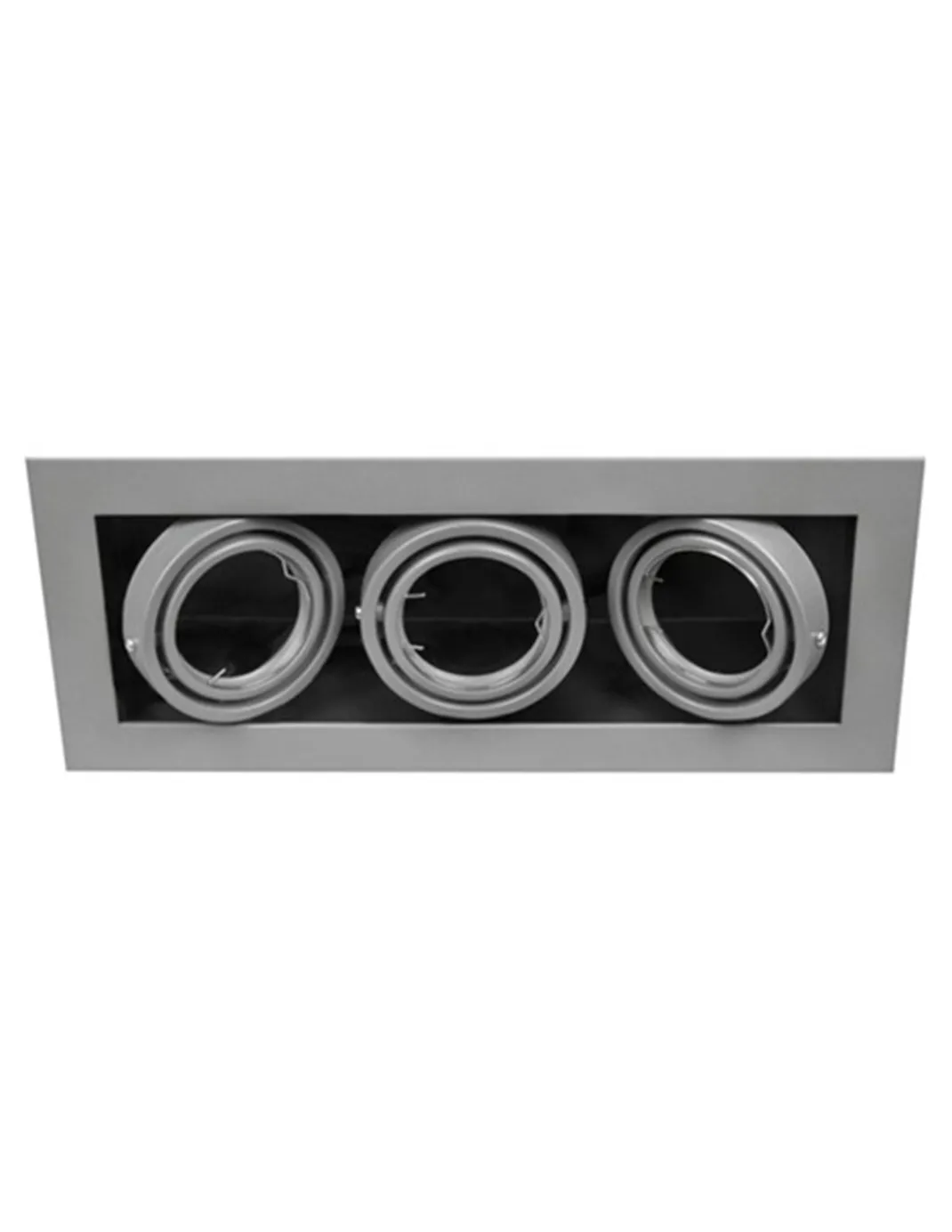 Lámpara de techo empotrable 3010 - Conalux - Downlight lineal con 3 o 4 focos orientables