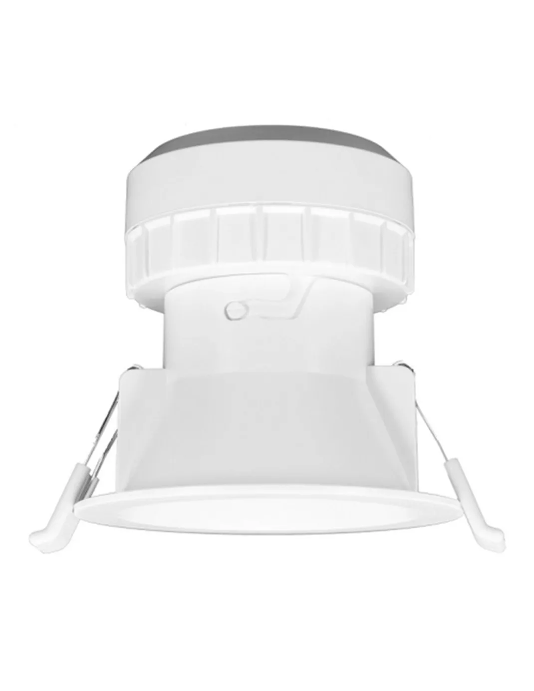 Lámpara de techo empotrable Pulcom Round – Beneito & Faure – Foco redondo, Temperatura de color regulable: 2.700K/3.200K/4.000K,