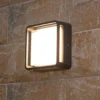 Lámpara de techo/pared Alhambra - Iberlamp - Lámpara de exterior cuadrada