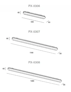 Lámpara de techo / pared de exterior Pop - FORLIGHT - Disponible en 3 tamaños, LED 4000K IP65