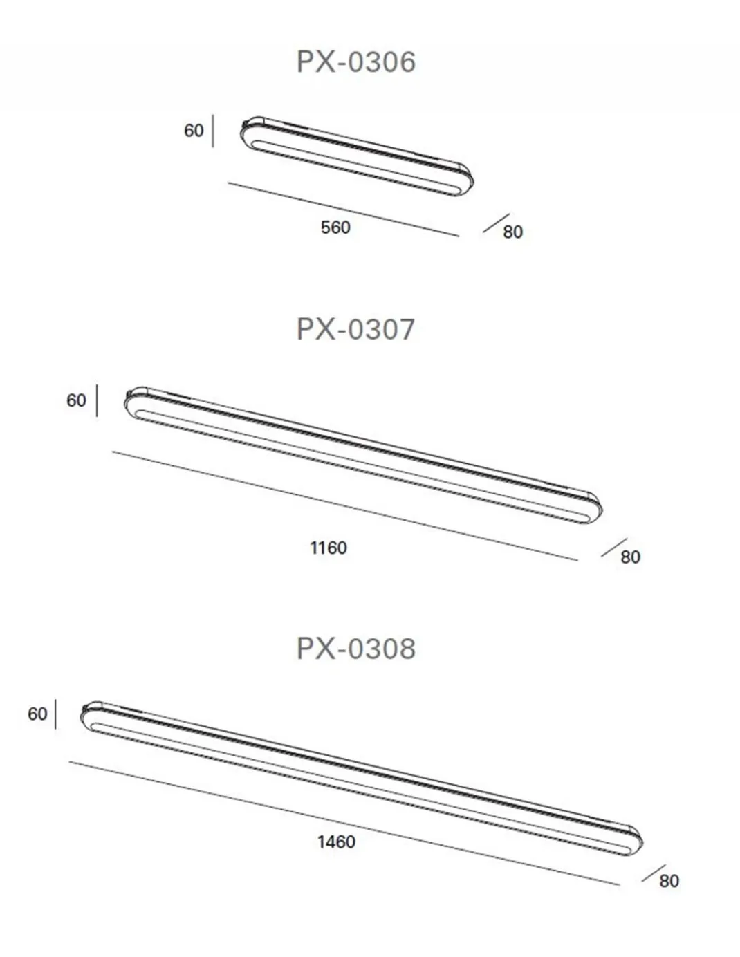 Lámpara de techo / pared de exterior Pop - FORLIGHT - Disponible en 3 tamaños, LED 4000K IP65