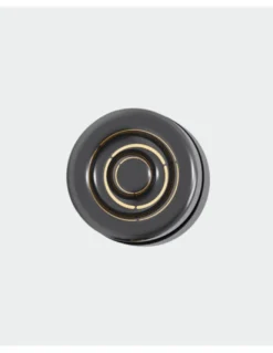 Lámpara de techo/pared Eclipse - ACB - Mini plafón LED decorativo de cristal fumé, IP65 idóneo para baño