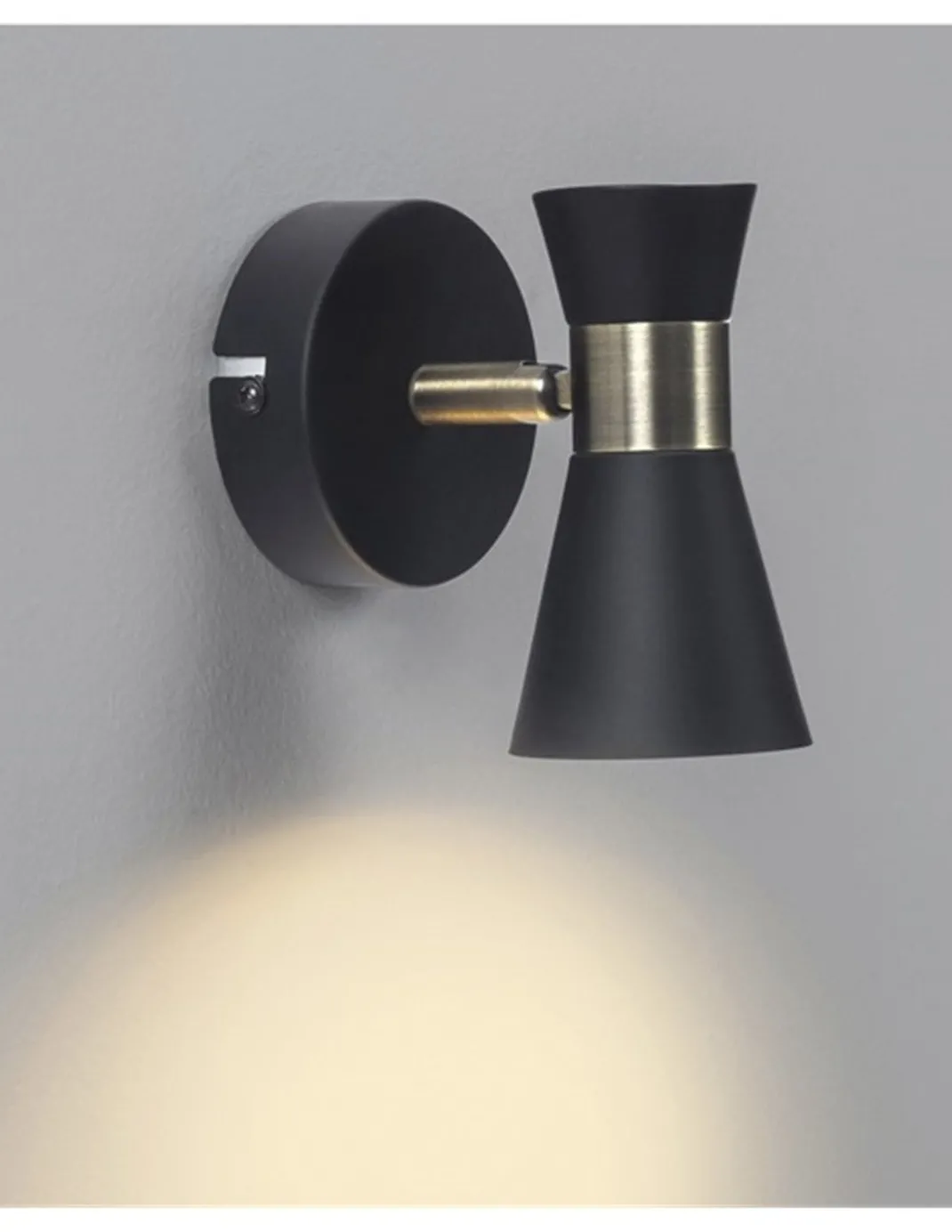 Lámpara de techo/pared Eufo - FORLIGHT - Diseño decorativo orientable