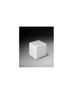 Lámpara de techo/pared LED Q. Bo - B.lux - Lámpara cúbica en blanco opal
