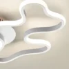 Lámpara de techo/pared Marea – Schuller – Lámpara minimalista LED blanca