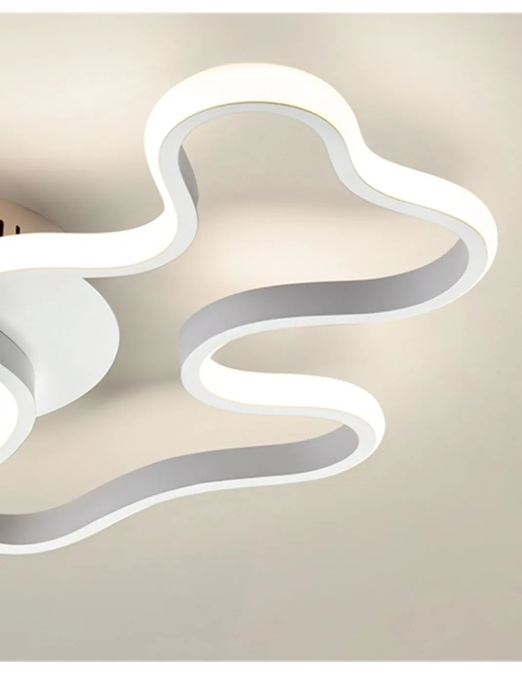 Lámpara de techo/pared Marea – Schuller – Lámpara minimalista LED blanca
