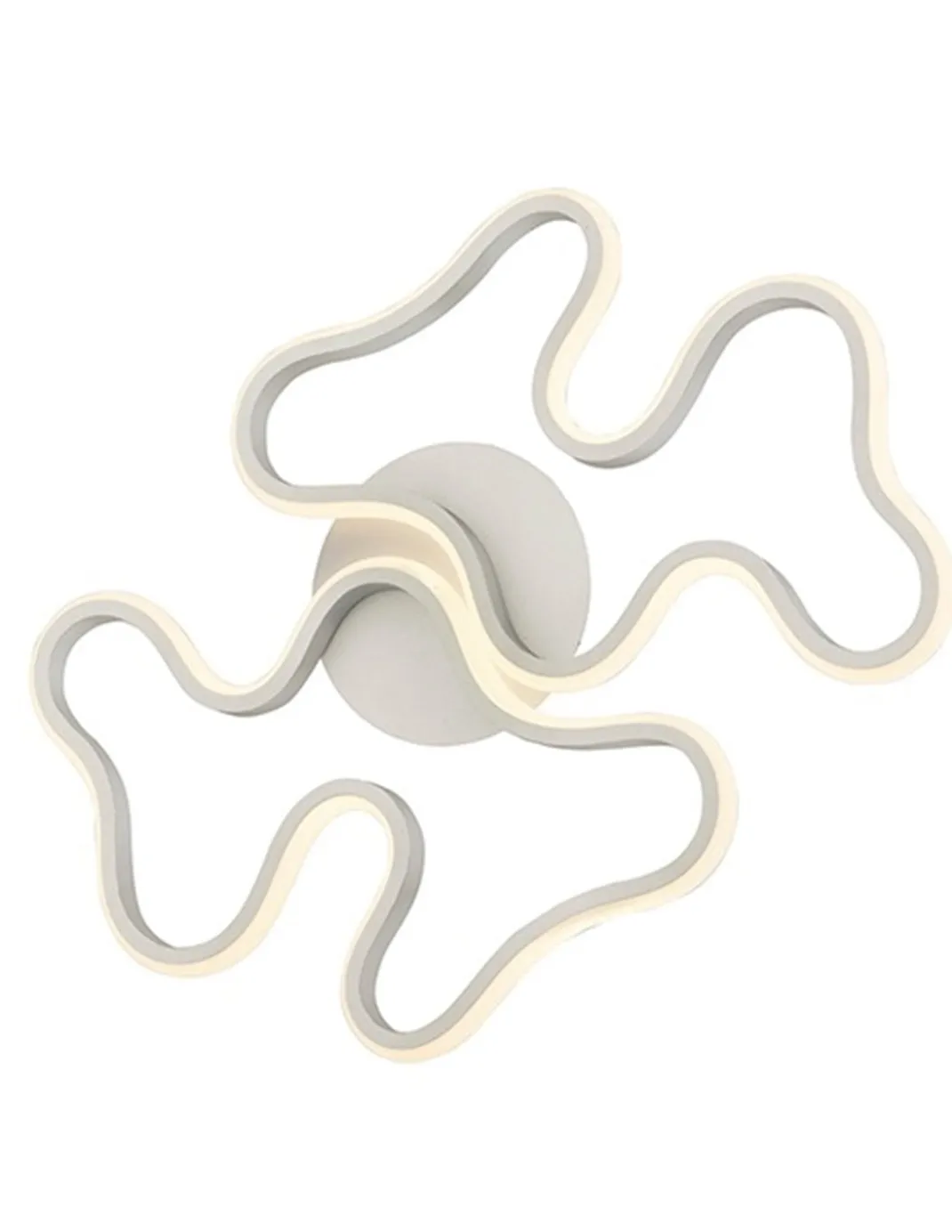 Lámpara de techo/pared Marea – Schuller – Lámpara minimalista LED blanca