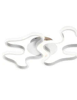 Lámpara de techo/pared Marea – Schuller – Lámpara minimalista LED blanca