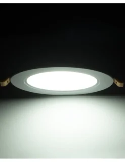 Lámpara downlight empotrable Element – FORLIGHT – Lámpara redonda blanca en 3 medidas, LED 3000K-4000K-6000K