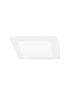 Lámpara downlight empotrable Easy - FORLIGHT - Plafón de techo cuadrado LED, blanco