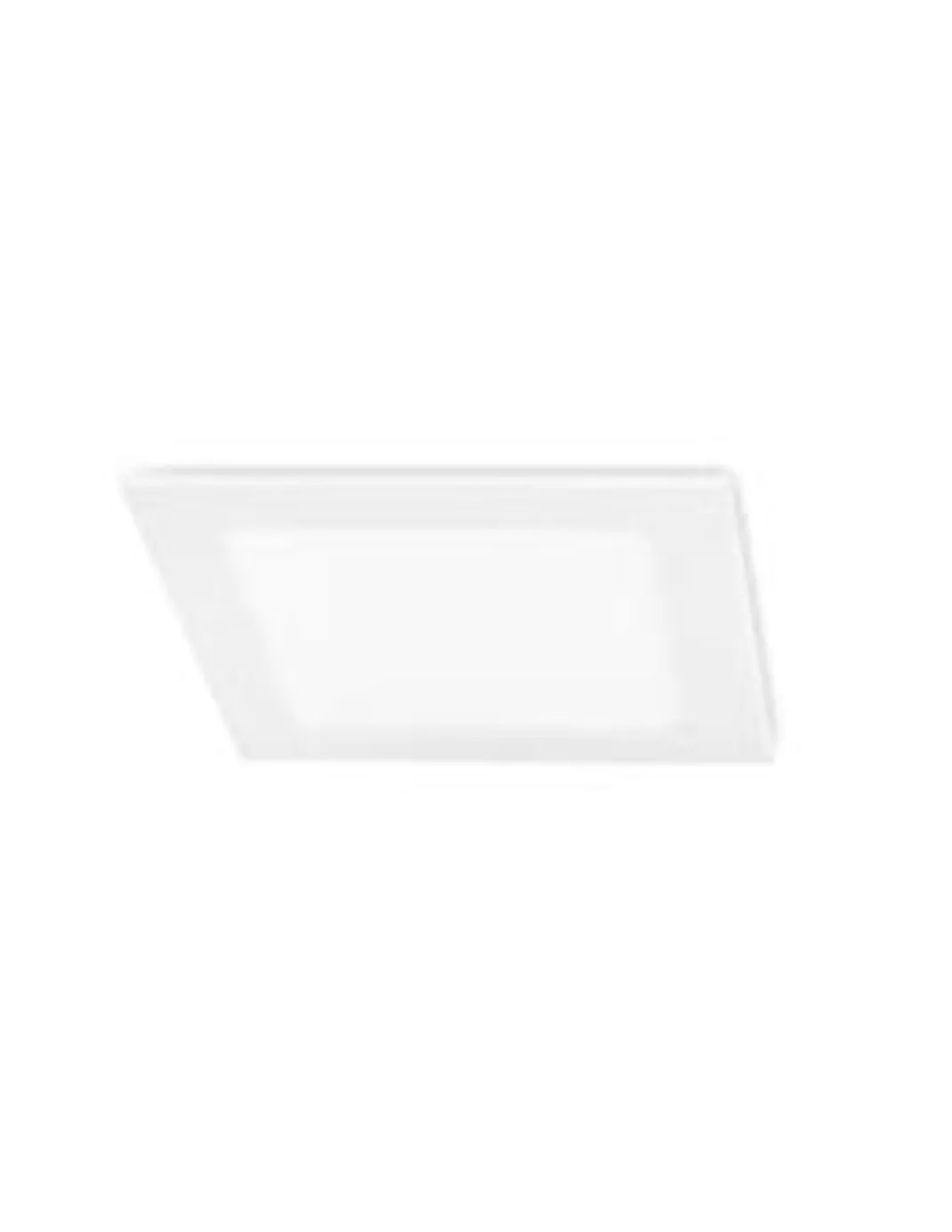 Lámpara downlight empotrable Easy - FORLIGHT - Plafón de techo cuadrado LED, blanco