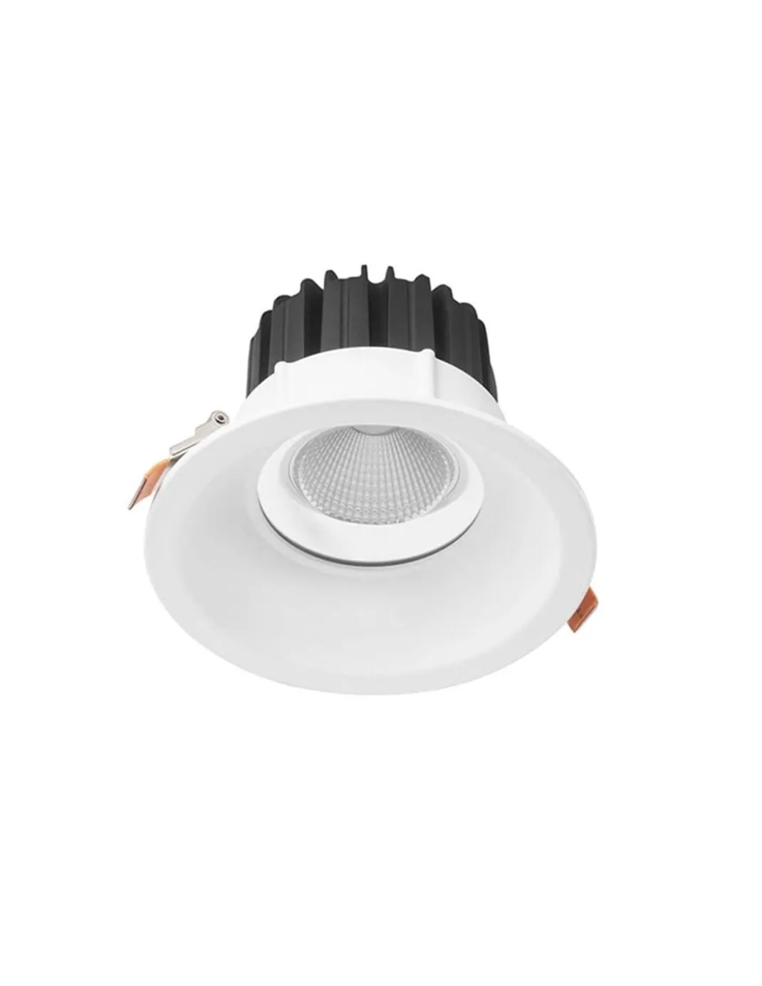 Lámpara downlight empotrable Dorit – FORLIGHT – Lámpara de techo blanca, 2 medidas, LED 3000K