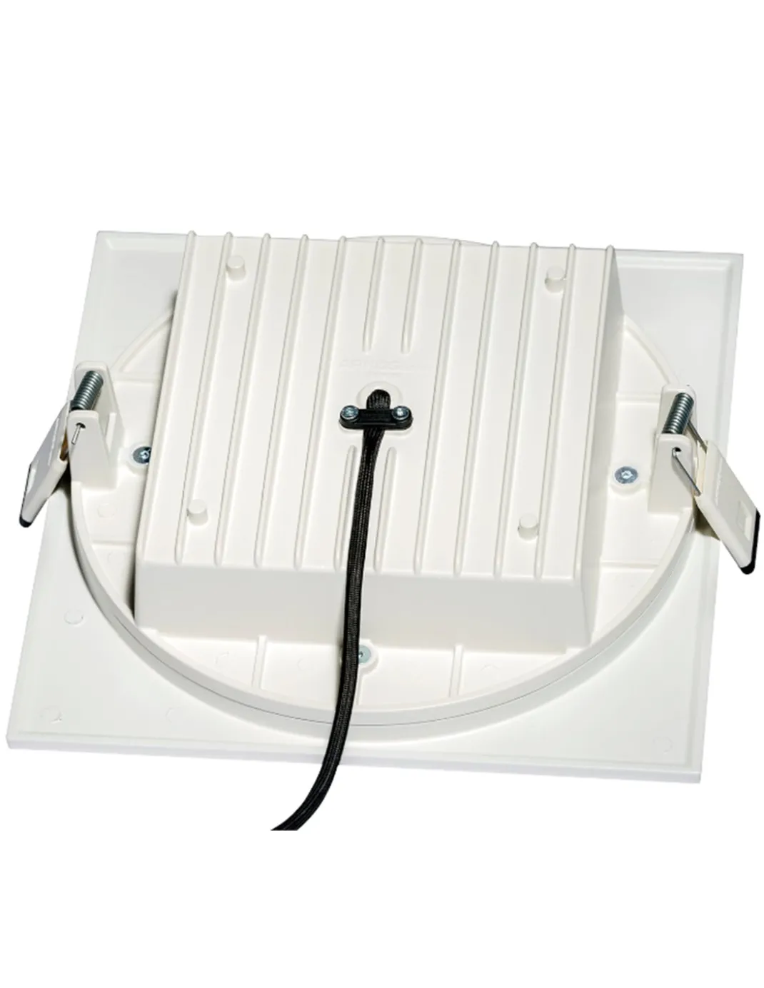 Lámpara downlight Quad - Arkoslight - Foco cuadrado LED, 22 cm