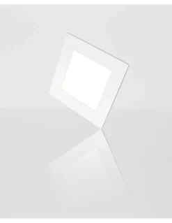 Lámpara downlight Quad - Arkoslight - Foco cuadrado LED, 22 cm