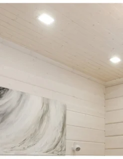 Lámpara downlight Quad - Arkoslight - Foco cuadrado LED, 22 cm