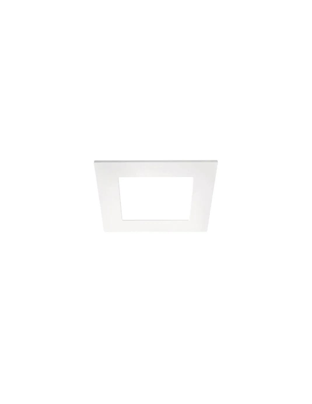 Lámpara downlight Quad - Arkoslight - Foco cuadrado LED, 22 cm